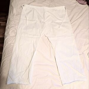 GreatUC Size 5 Karate Gi pants, heavyweight, drawstring -  missing belt  loop